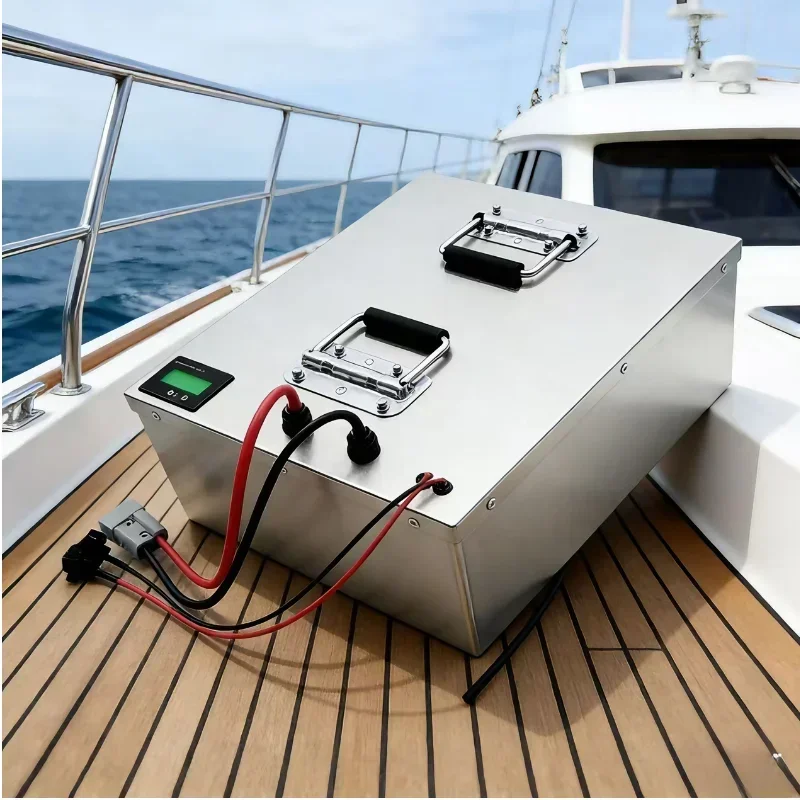 96V Li-ion Battery | 50Ah-200Ah | 5KW-14KW Bluetooth Monitoring | For Sightseeing Vehicles | Includes Charger
