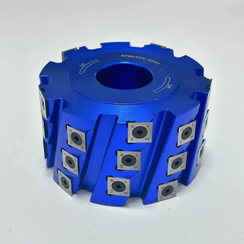 OEM Woodworking Planer Machine Reversible knives Shaft Helical Spiral Cutter Head