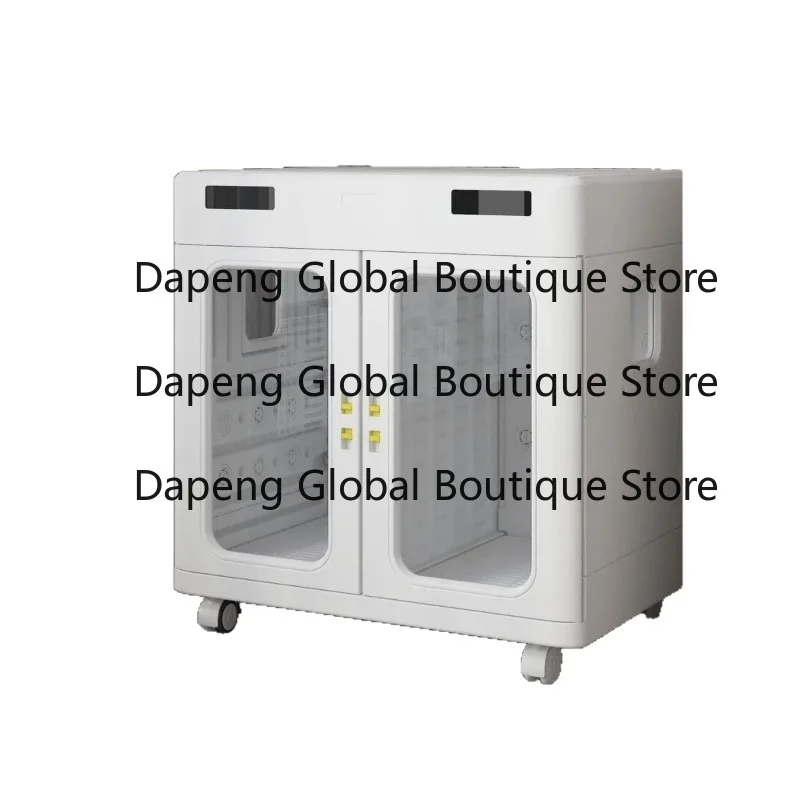 PET Foldable Double Door Pet Dryer Cabinet for Large-Sized Dogs Golden Retrievers Alaskans Pet Grooming Salon Bathroom