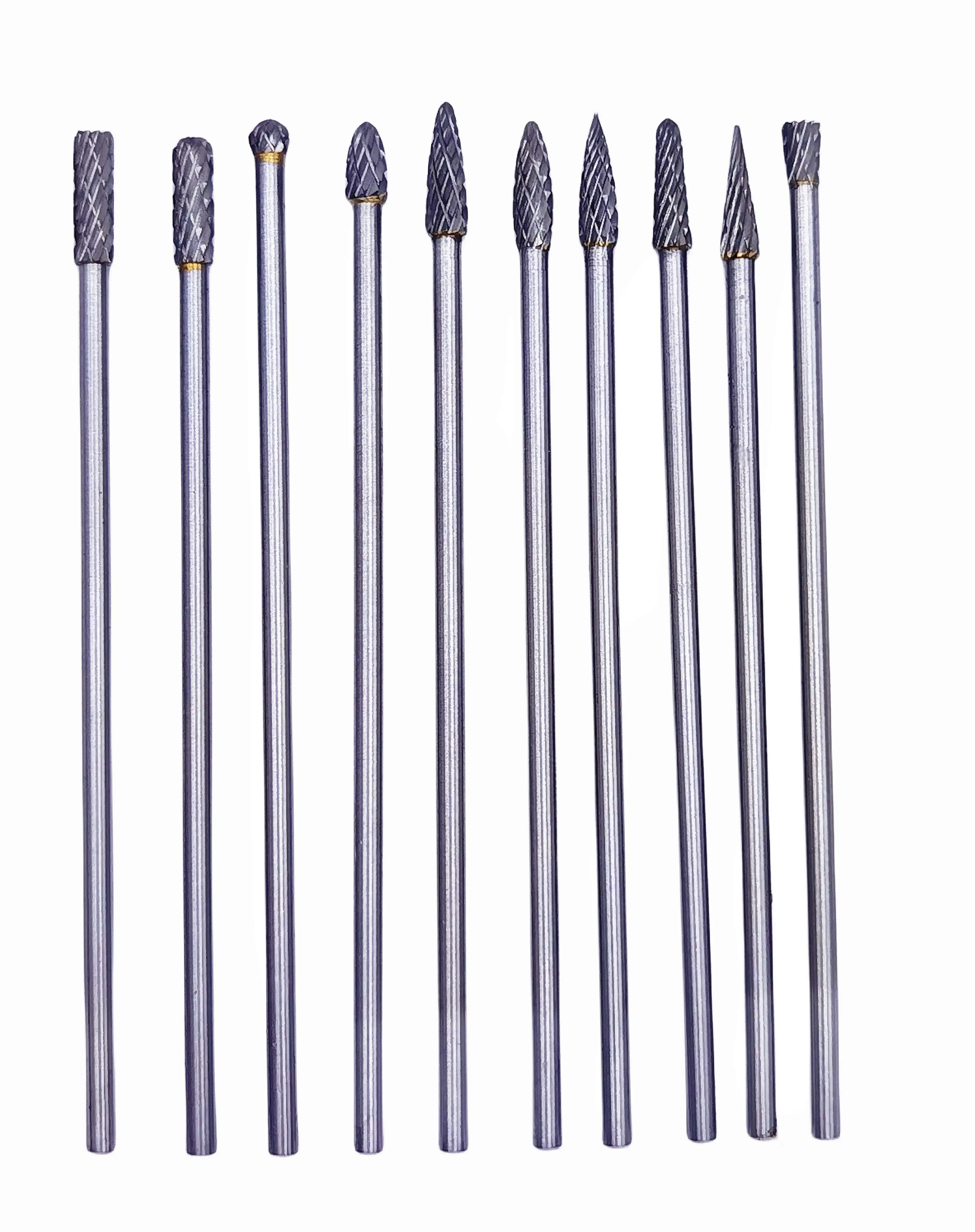 1 szt. 3x4x100mm zadzior z węglika wolframu 3mm rob do szlifierki dremel szlifowanie cięcie narzędzia obrotowe