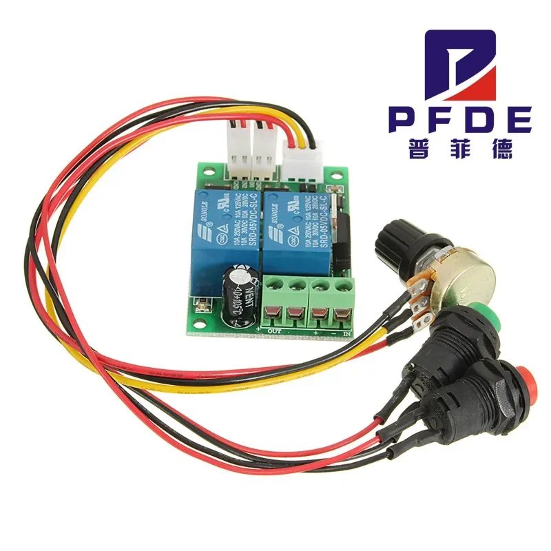 

3 шт. DC 6 В 12 В 24 В ШИМ регулятор скорости двигателя постоянного тока