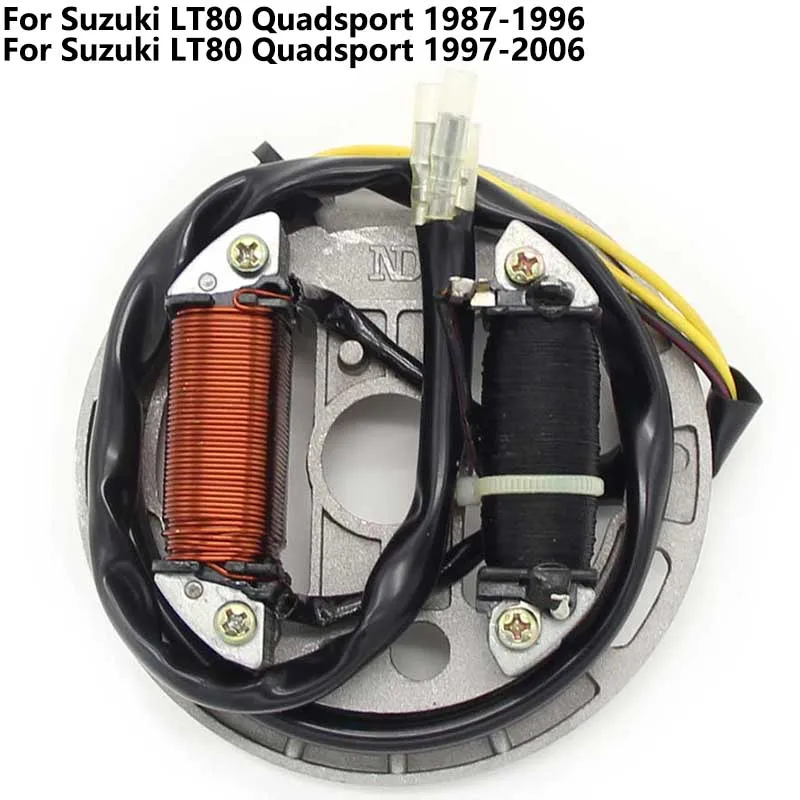

Motorcycle Ignition Magneto Stator Coil for SUZUKI LT80 Quadsport 1987-2006 Magneto Engine Stator Generator Coil