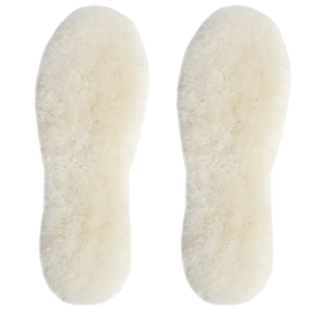 

Rabbit Fur Insole Thickened Insoles Shoe Fluffy Accessory Wool Warm Pads Men and Women Lambswool