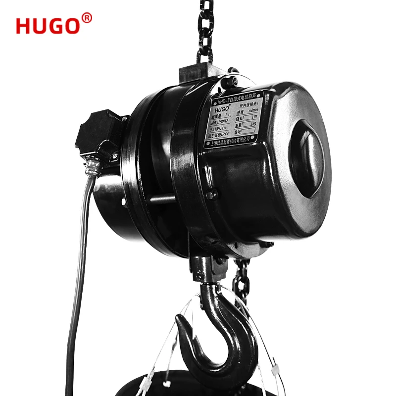 Mini 0.5tons Professional Electric 1 Ton Chain Hoist Block Stage Hoist Crane