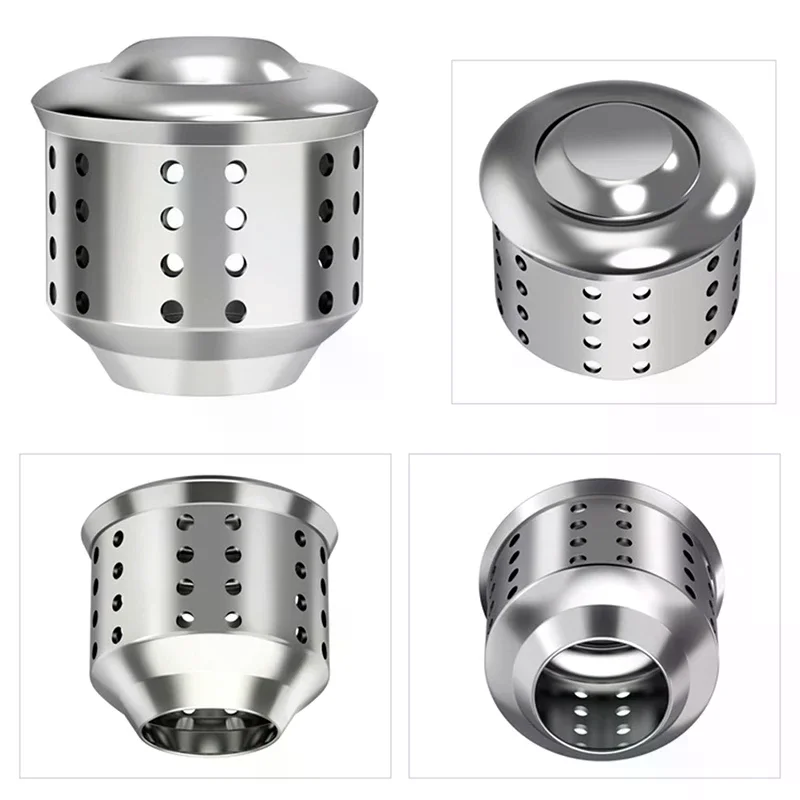 1Pc Coffee Maker Accessories Anti-Splash Valve Cover Stainless Steel Universal Moka Pot Stovetop Espresso Aluminum