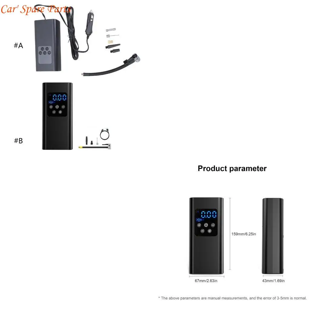 

Y4ua Портативные воздушные насосы с настройкой шин фонарика для автомобильного мотоцикла мотоцикла