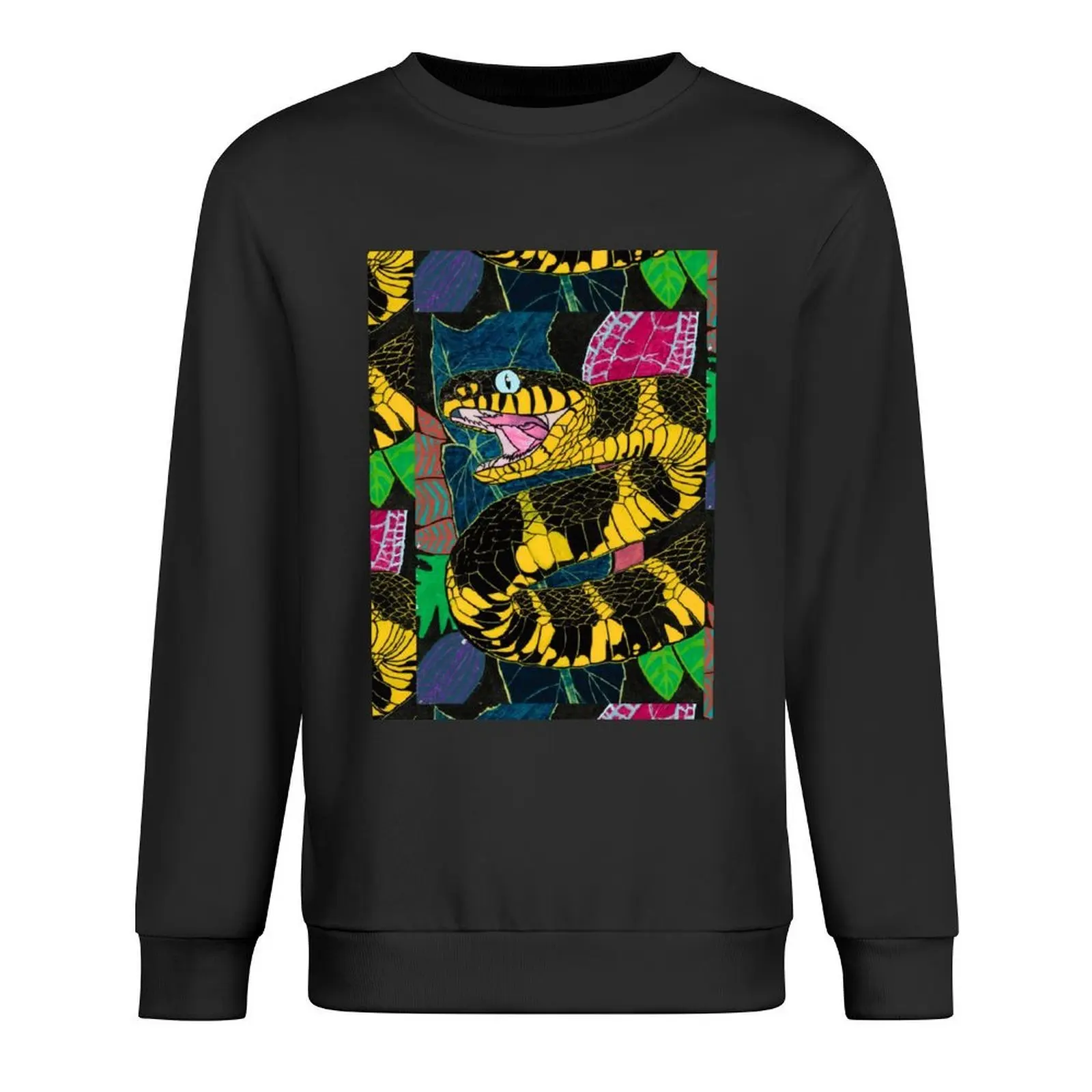 

Mangrove snake Pullover mens clothing men's winter sweater winter clothes tracksuits autumn sweatshirt