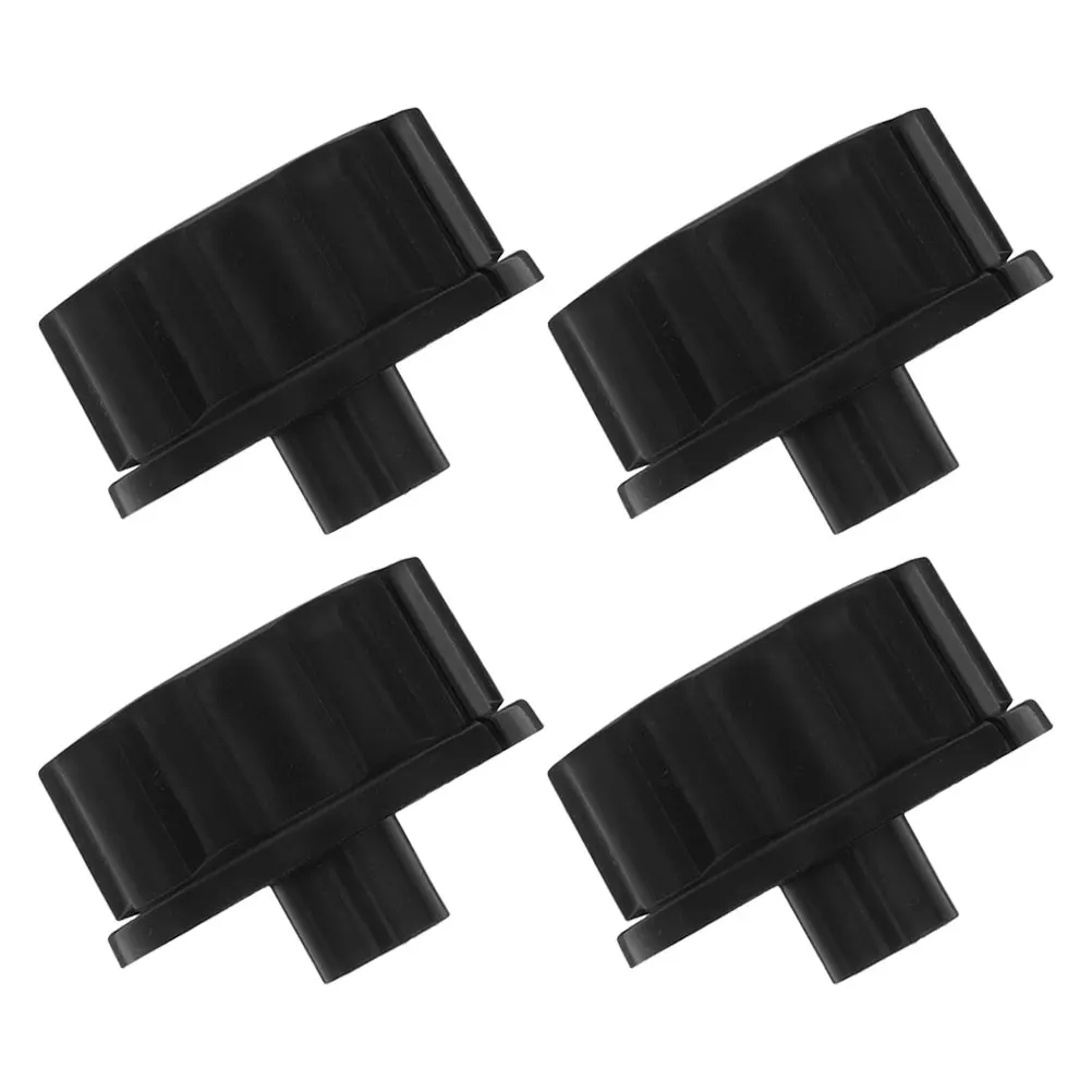 

4Pcs Kitchen Appliance Control Knobs High Temp Resistant Secure Fit Install Ergonomic Design Microwave Oven Air Fryer