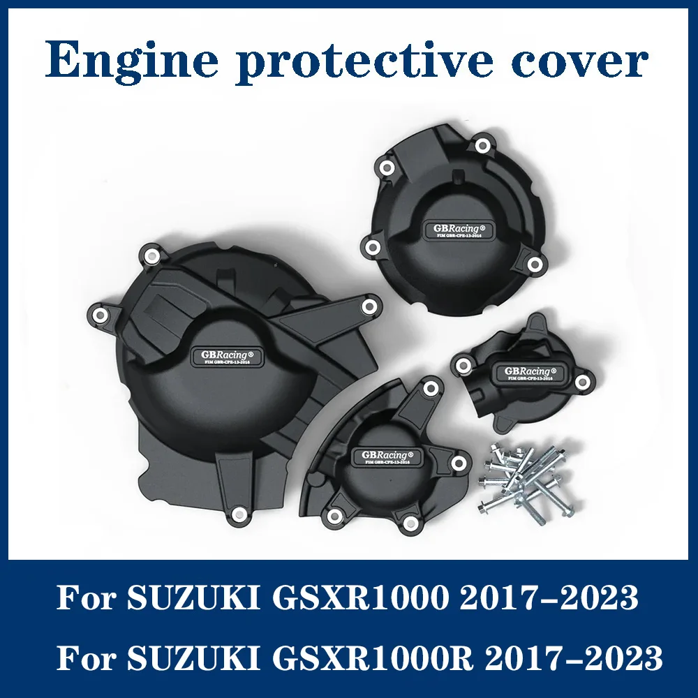 For Suzuki GSXR1000 GSX-R1000 GSXR1000R 2017-2023 Motorcycles GBR acing Engine Protective Cover