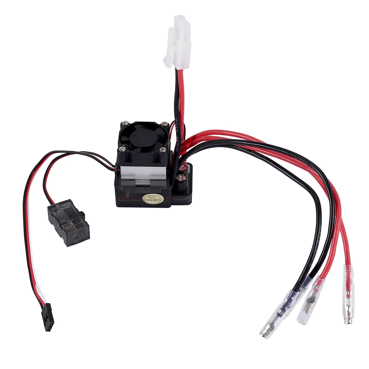 Controlador de velocidad ESC cepillado bidireccional para coche, camión y barco RC, 320A, 7,2 V-16V