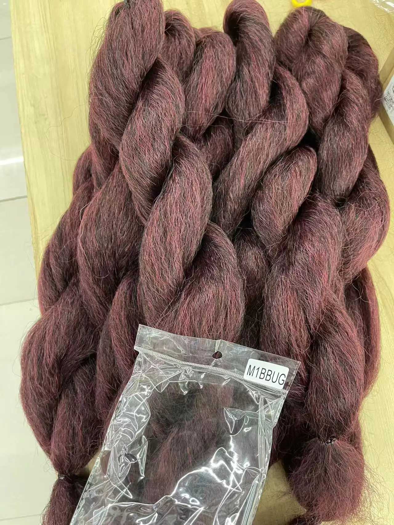 Vixen Ombre Вязание крючком Косы Наращивание волос Кудрявые вьющиеся объемные яки Прямые синтетические плетеные волосы Marley для женщин