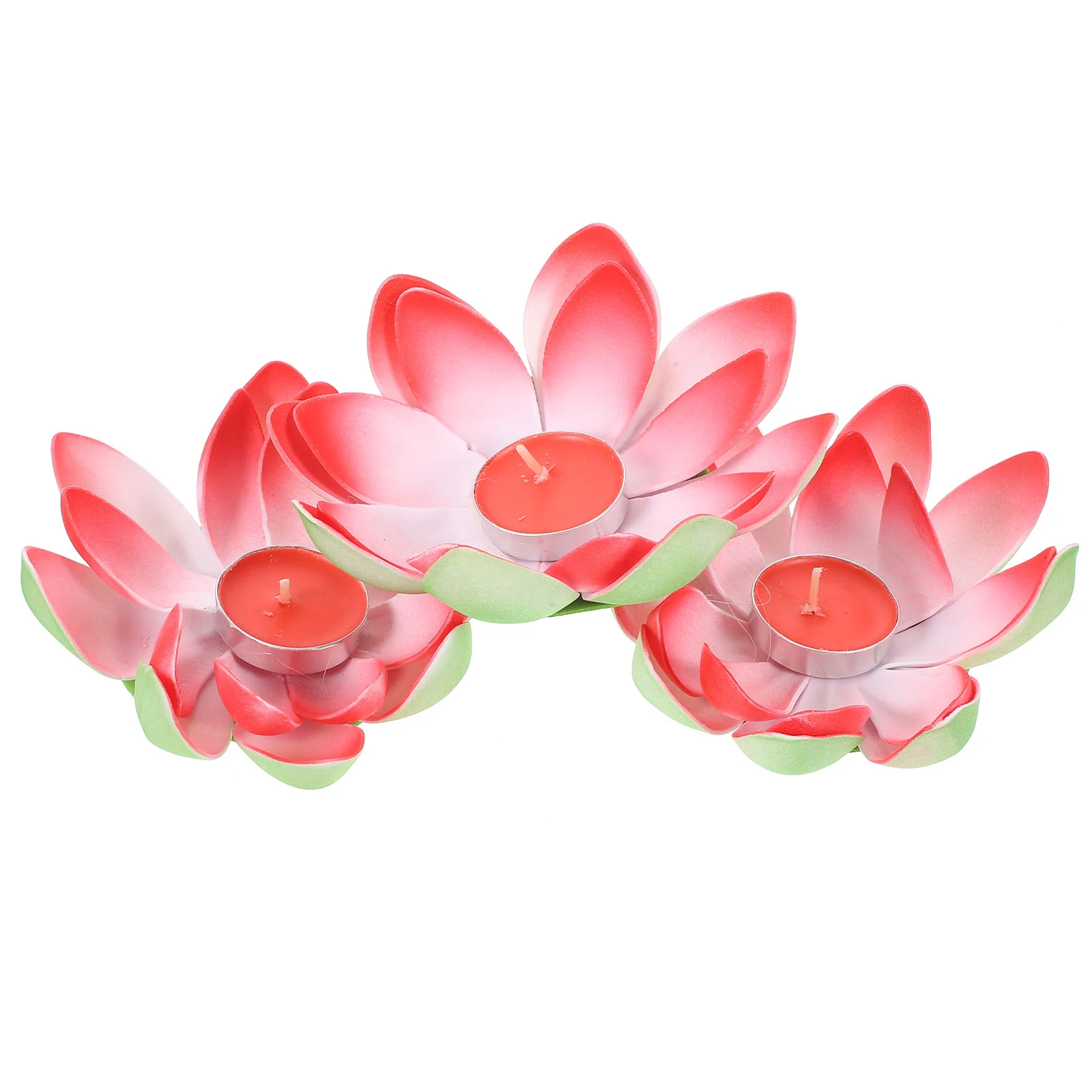 3 Pcs Blessing Lamp Decorative Night Light for Festival Lotus Shape Wishing Pool