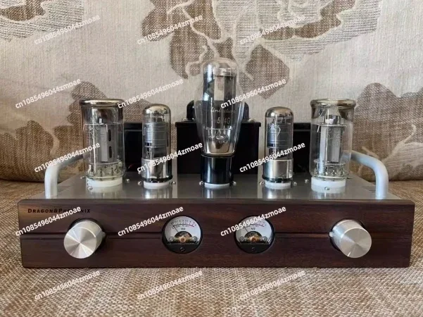 6H8C EL34 Hand-built Luxury High-end Tube Power Amplifier, Output Power: 6.5W+6.5W, Frequency Response: 20hz-20khz