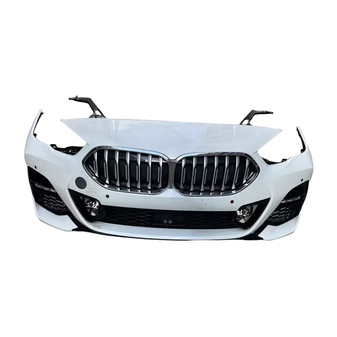 Suitable for 21-24 F44 225i Front Bumper Grille Fog Light Intake Hood Radiator Fan Combination