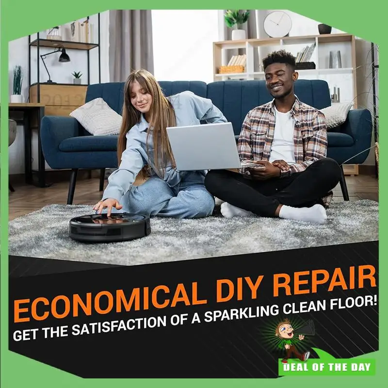 -ABPO 6 عبوات من أكياس المكنسة الكهربائية لـ Irobot Roomba I & S & J Series J6+ J7 J8+ I7 I7+ (7550) I4+ I5+ I6+ I8+ S9+ J7 J