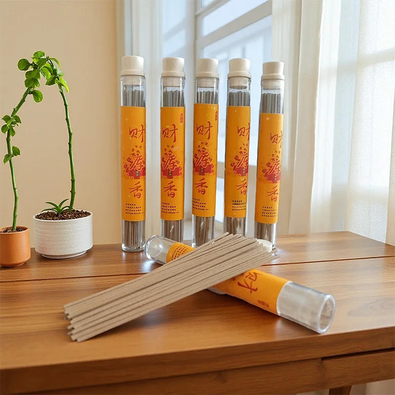 Varillas de incienso naturales de 5g, trae riqueza y suerte, especias caseras, incienso, aire limpio, aromaterapia, elimina la fragancia de energía negativa