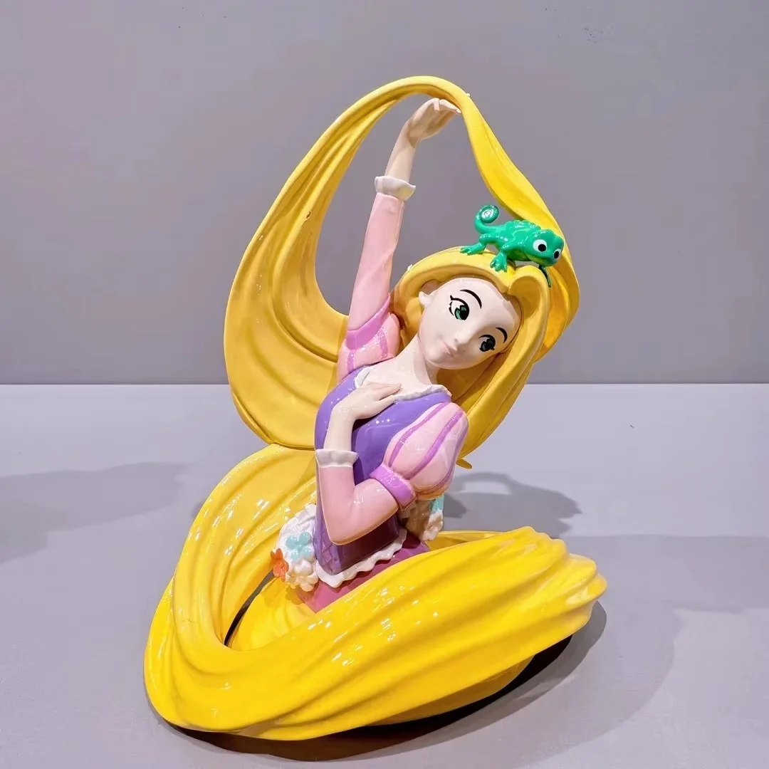 Disney Princess Art Gallery Series กล่องตาบอด 2 รุ่นของเล่นน่ารัก Snow White Aurora Mulan ตุ๊กตาตกแต่งของขวัญที่สวยงาม