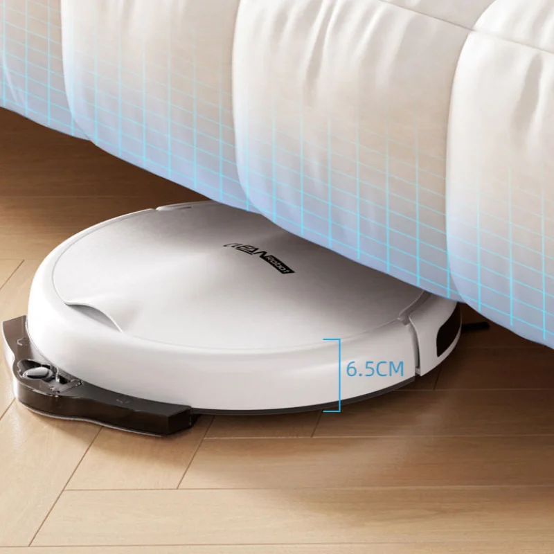 Полностью автоматический подметальный робот, пылесос с дистанционным управлением для умного дома 3-в-1, подходит для спальни, гостиной