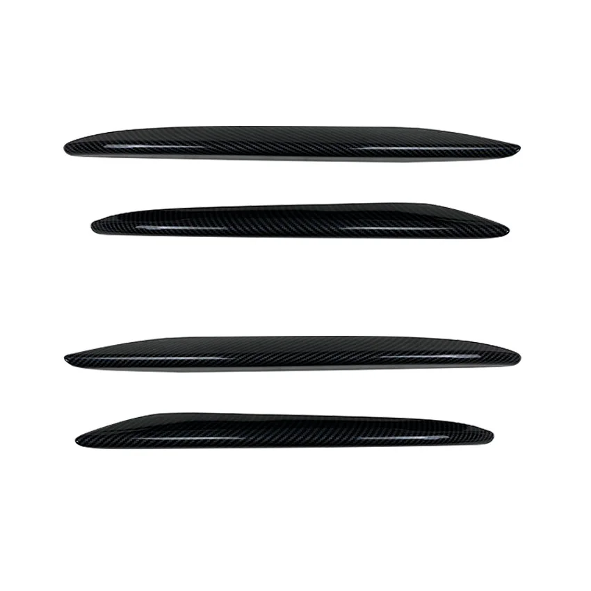 Car Front Bumper Lip Splitter Fog Light Trim For Mercedes For Benz E-Class W213 For AMG LINE 4-DOOR SALOON/ESTATE