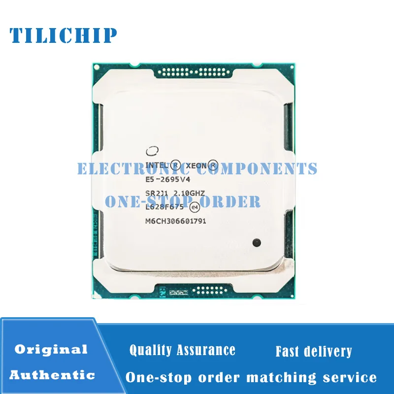 E5 2695 V4 2695V4 2.1GHz 18 Cores 120W LGA 2011-3 Server Processor