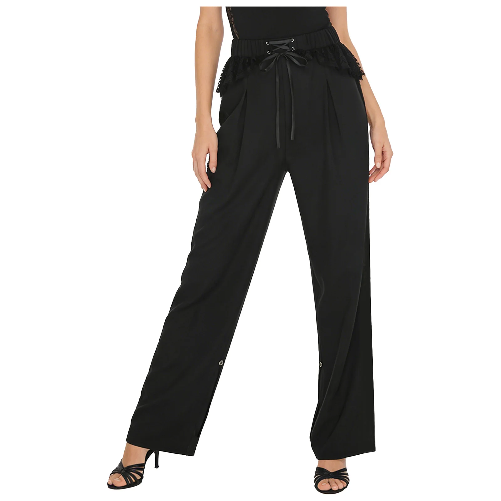 Calças de dança latina das mulheres profissionais modernas calças de dança quadrada perfeito para jazz rumba tango salsa palco treinamento dancewear