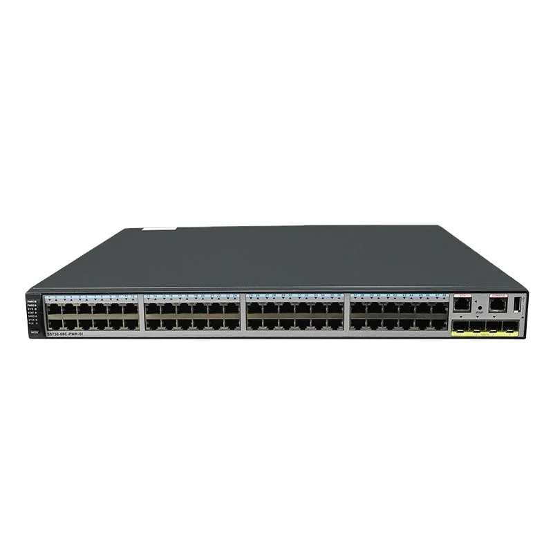 S5730-68C-PWR-SI-AC 48 Ethernet Port ,4 10G Optical Switch Support POE Power Supply