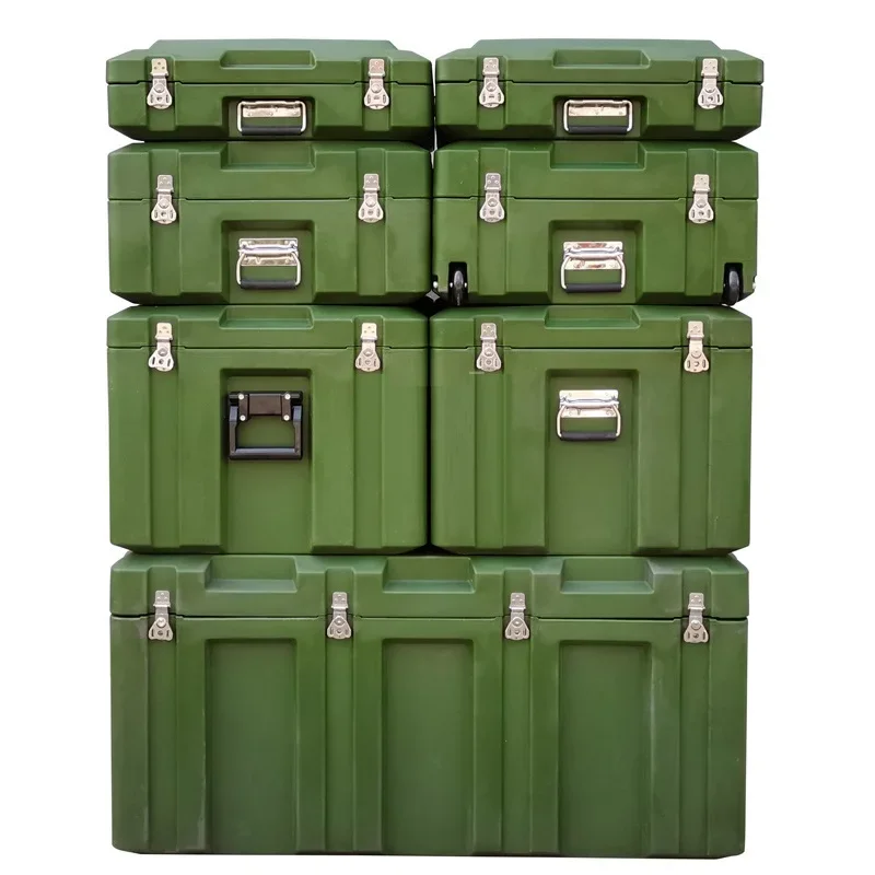 Rotomolding Box Military Moisture-proof Box Car Trunk Box Prop Box Mobile Storage Box Instrument Backup Tool Box