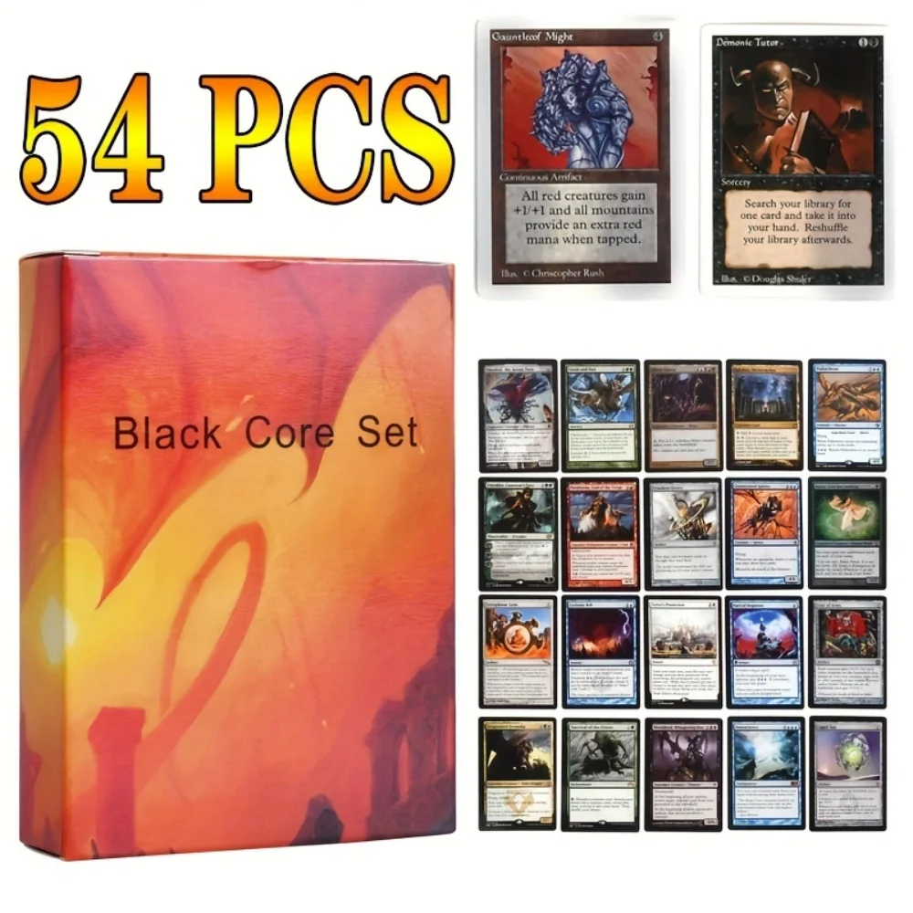 Image of 54 Stück Black Core Karten P9 Dual Land Fetch Land Shock Lands Proxy-Karten