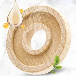 5pcs Car Air Freshener Replacement Beech Wood Chips Tablet Auto Fragrance Perfume Refill Natural Beech for Essional Oils