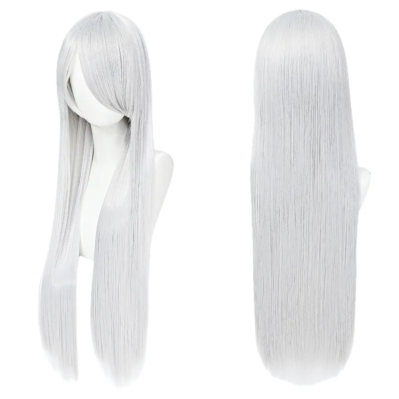 شعر مستعار اصطناعي طويل أومبير مموج للنساء ملابس يومية الجزء الأوسط زي الحفلات التنكرية ألياف مقاومة للحرارة