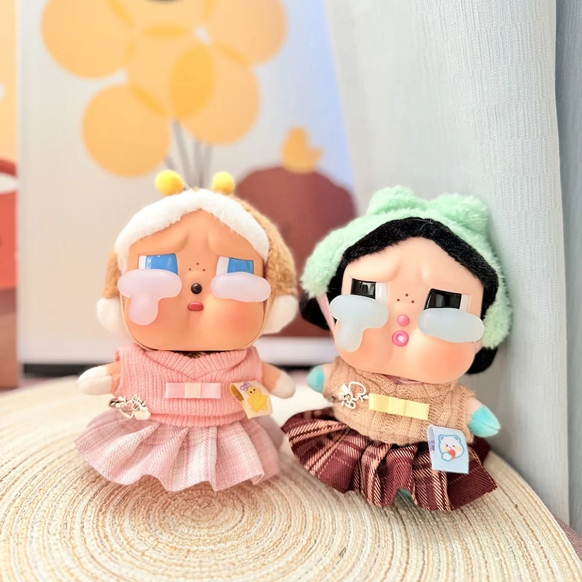 

[Без куклы] для 13 см Crybaby Crybaby Crybaby, заводская кукольная одежда, школьное платье с цветочным принтом, одежда, подарок