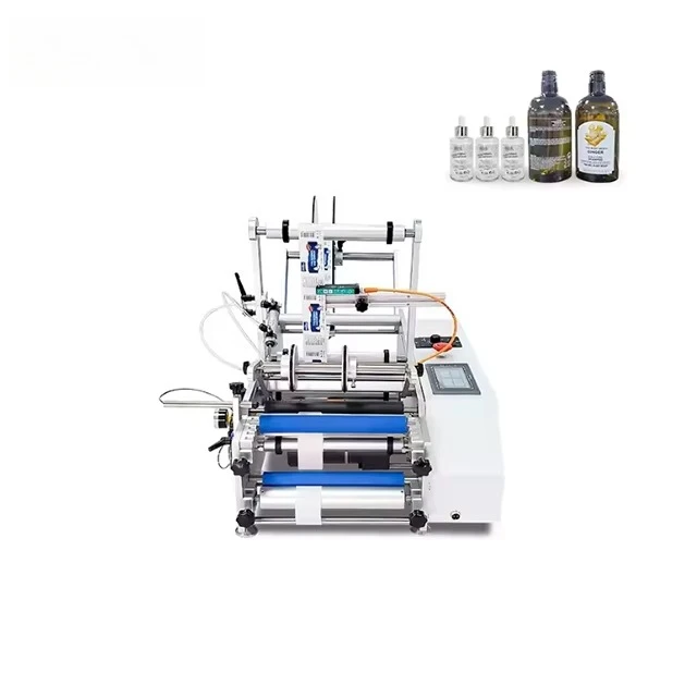 

Semi Automatic Labelling Machine Round Bottle Square Glass Bottle Labeling Machine Labeling Machine For Small Business
