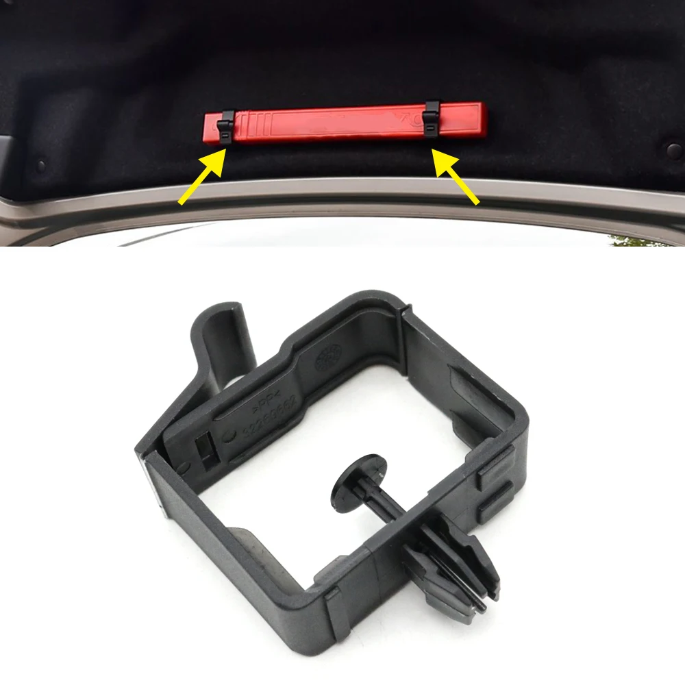 

Car Rear Trunk Warning Signs Triangle Fixed Buckle Clips For Volvo S90 V90 S60L 30721386