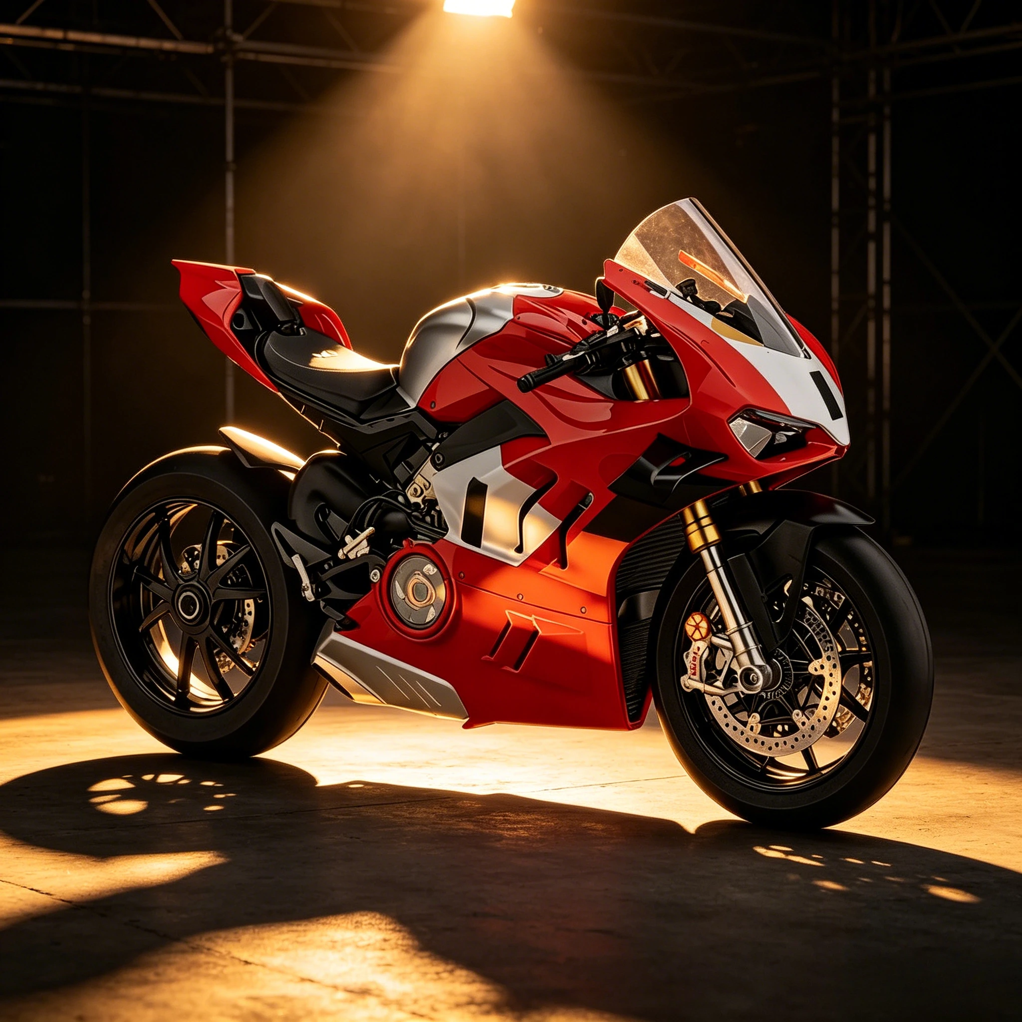 

Spray 1:6 V4R Racing Motorcycle Simulation Sound Light Fast And Furious Kid Gift Collection Value Display