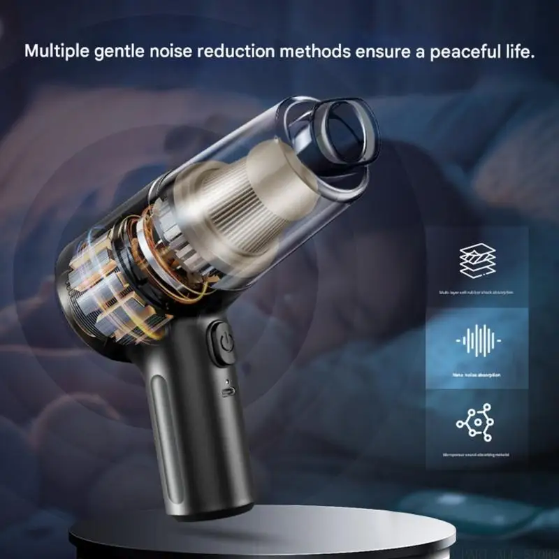 J0MA Efficient Cordless Car Vacuum Cleaner with HEPA Filter Wireless Vehicle Vacuum Cleaner Suitable for Complete Cleaning