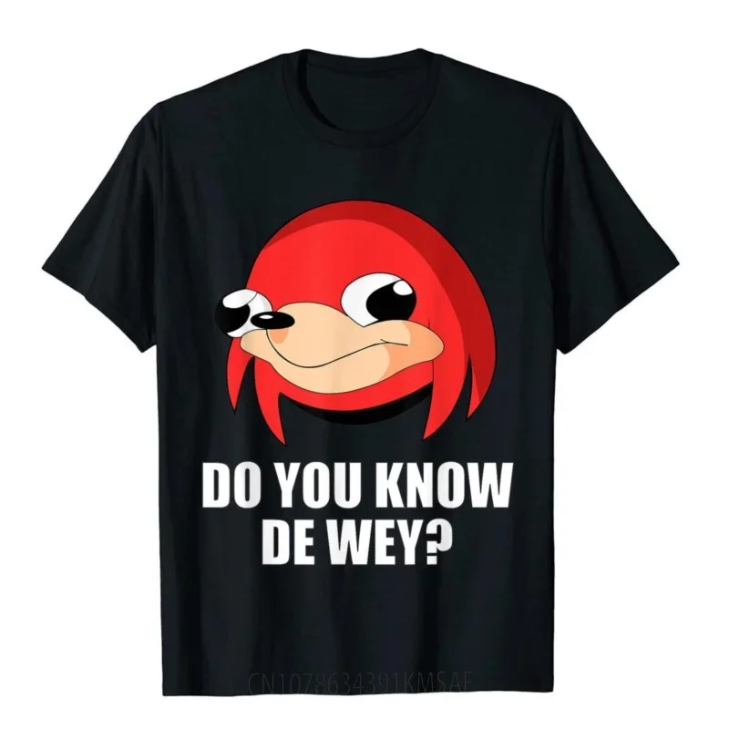 Do You Know The Way Ugandan Knuckle Shirt Funny Meme T-Shirt T Shirts Family Coupons Men Tops Tees Camisa Cotton