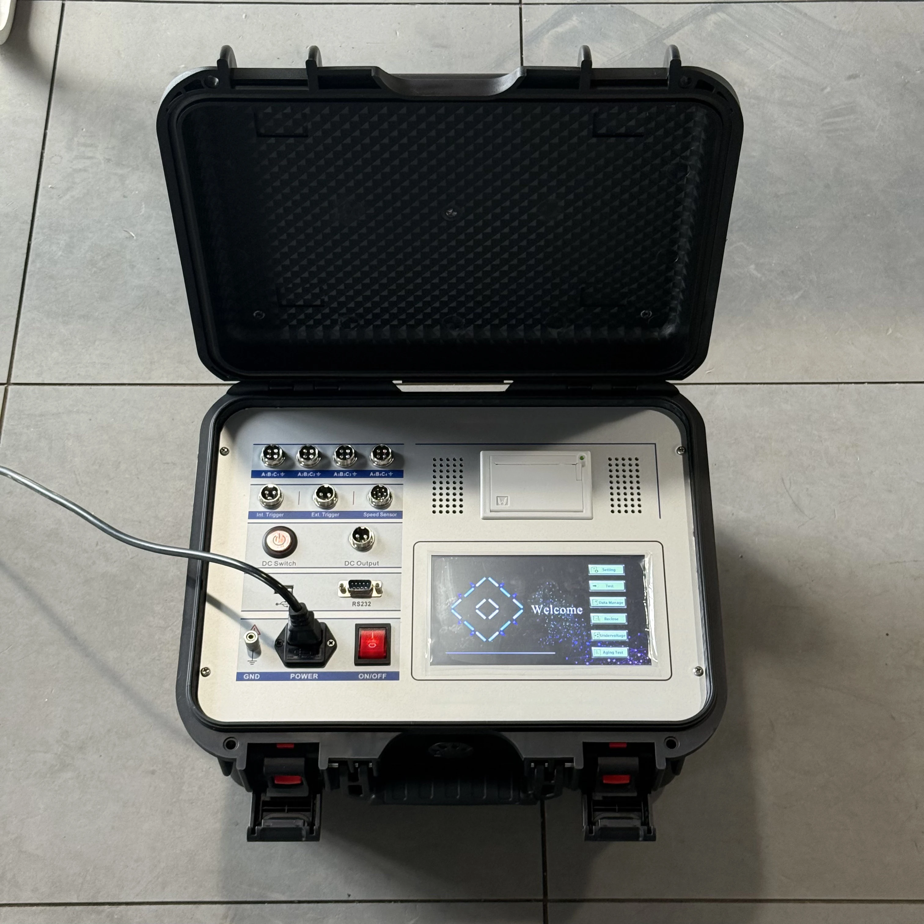 

Rapid Test CB Timer Dynamic Characteristic Tester Switch Circuit Breaker Analyzer With Internal Anti-interference Circuit