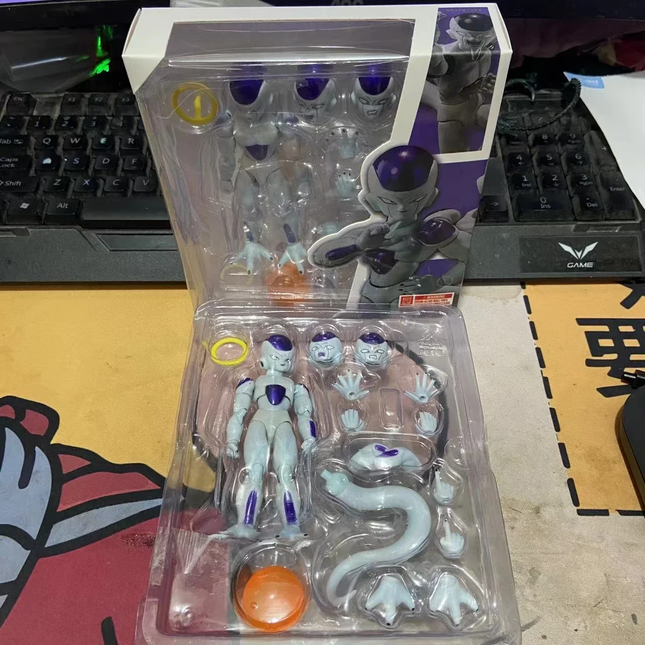 12cm 드래곤 볼 애니메이션 피규어 프리저 액션 피규어 동상 모델 인형 컬렉션 장난감 선물