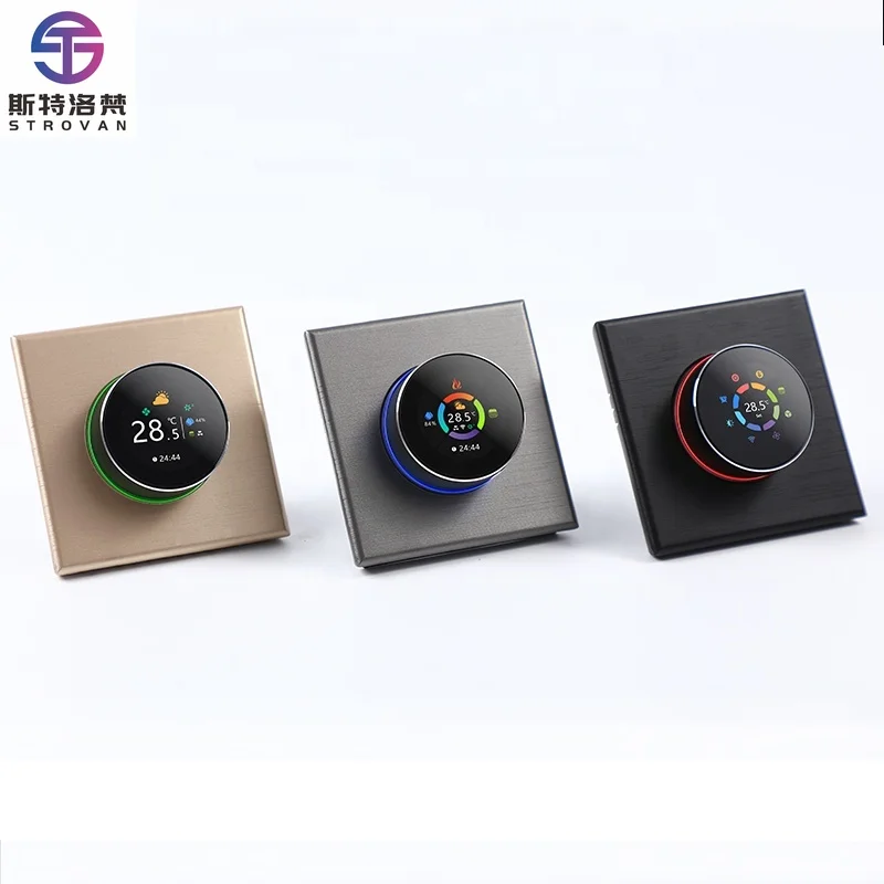 BAC-7000 Programmable Room Touch Screen WiFi Temperature Control Thermostat Digital WiFi Smart Room Nest Termostato