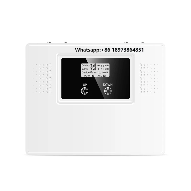 

Wholesale good quality 2G 3G 4G repeater 850+900+1800+2100MHz quad bands mobile signal LTE network booster amplifier