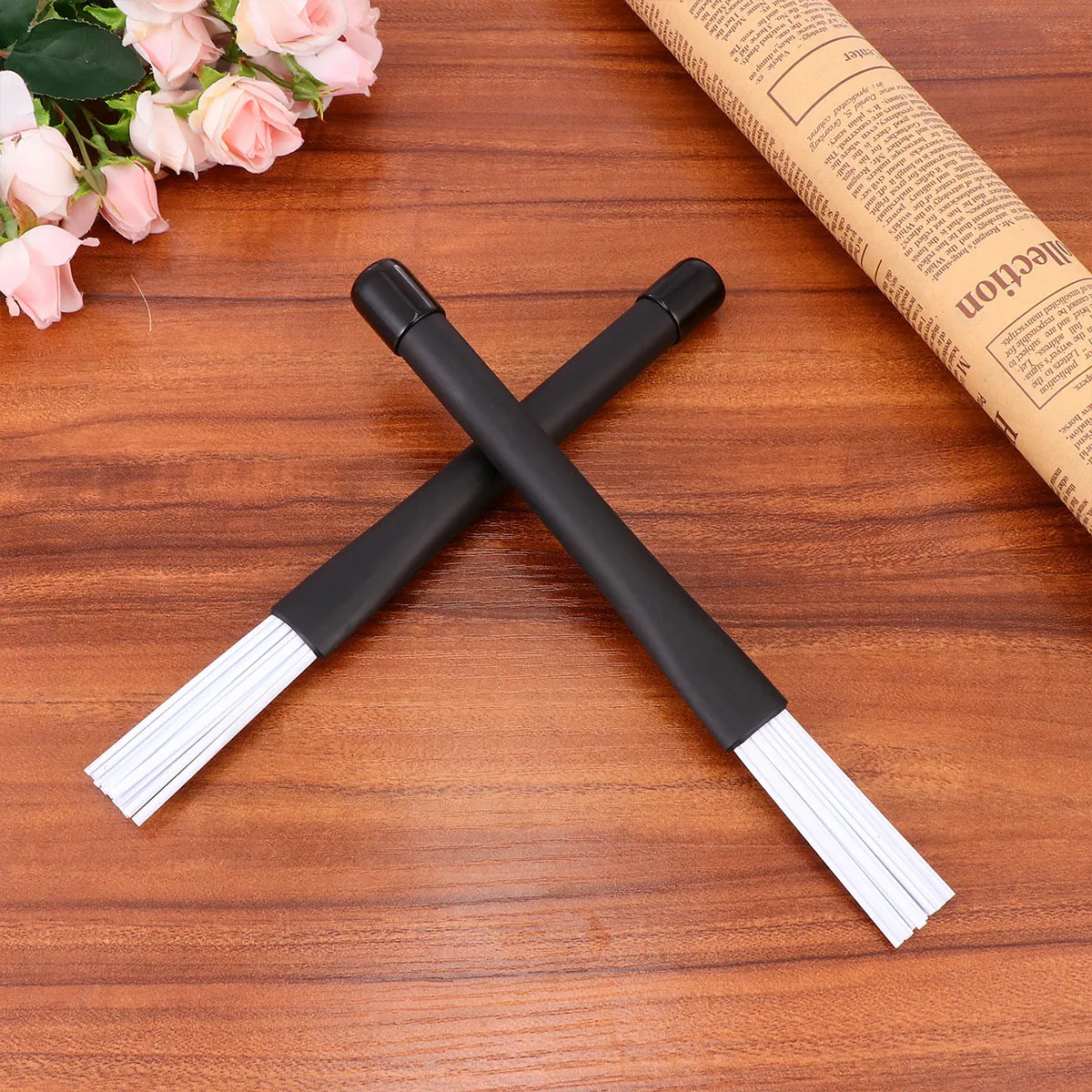 

Drumstick for Durable Construction Safe for Users White Percussion Instrument Drum Stick Jass Drum Stick