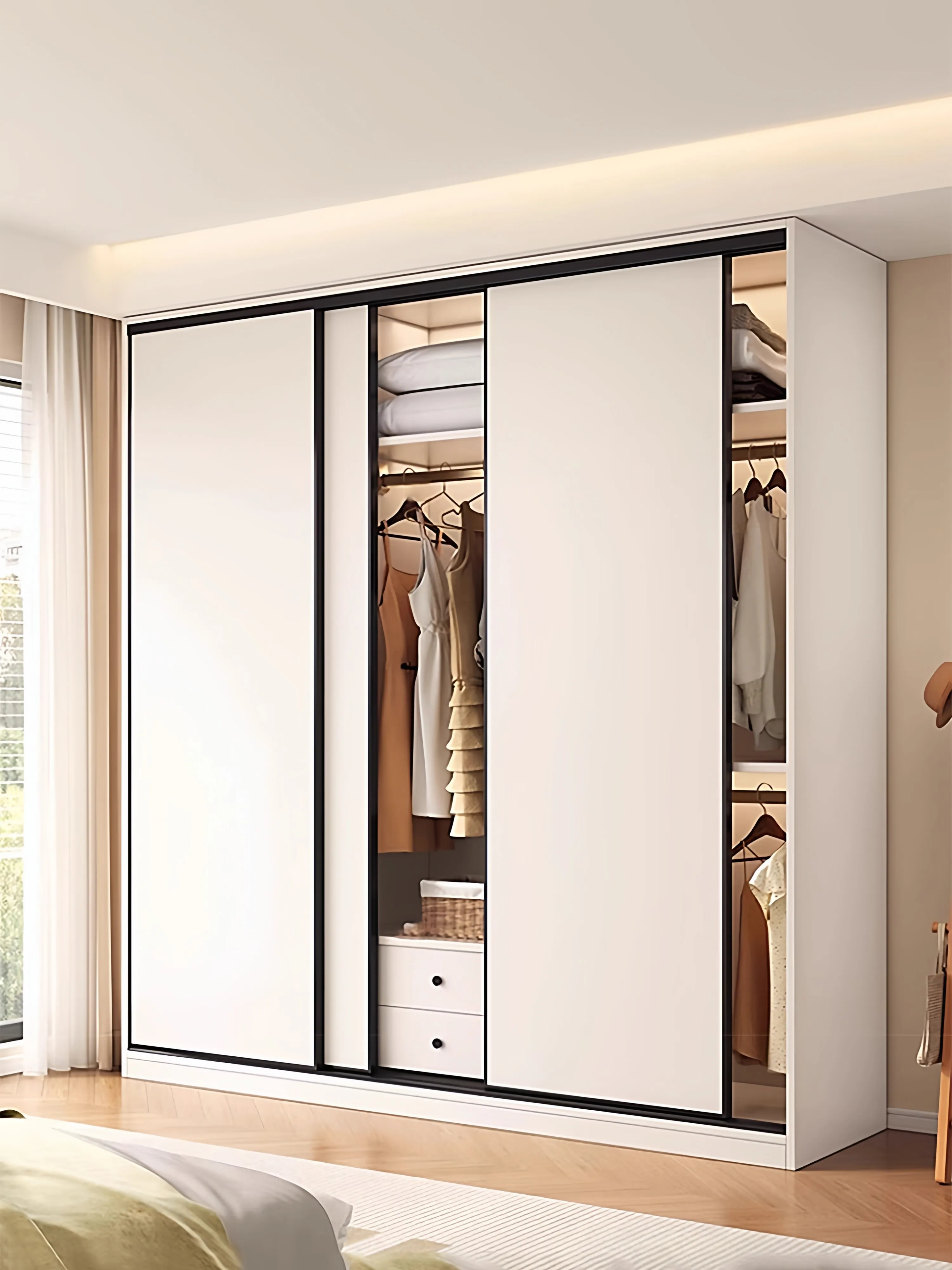 Thumbnail 2 - #14 Low Price Open Wardrobe Closet Deals