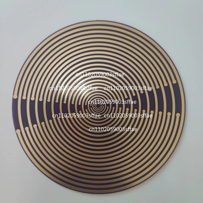 5pcs/lot MWO Polarized Optical disc Multi Frequency Oscillator Antenna 10cm 24 turns