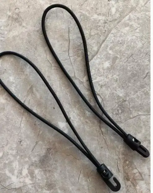 

20 Pcs Luggage Rope Canopy Strap Camping Multifunctional Hanging Bungee with Carabiner Trunk Straps Plastic