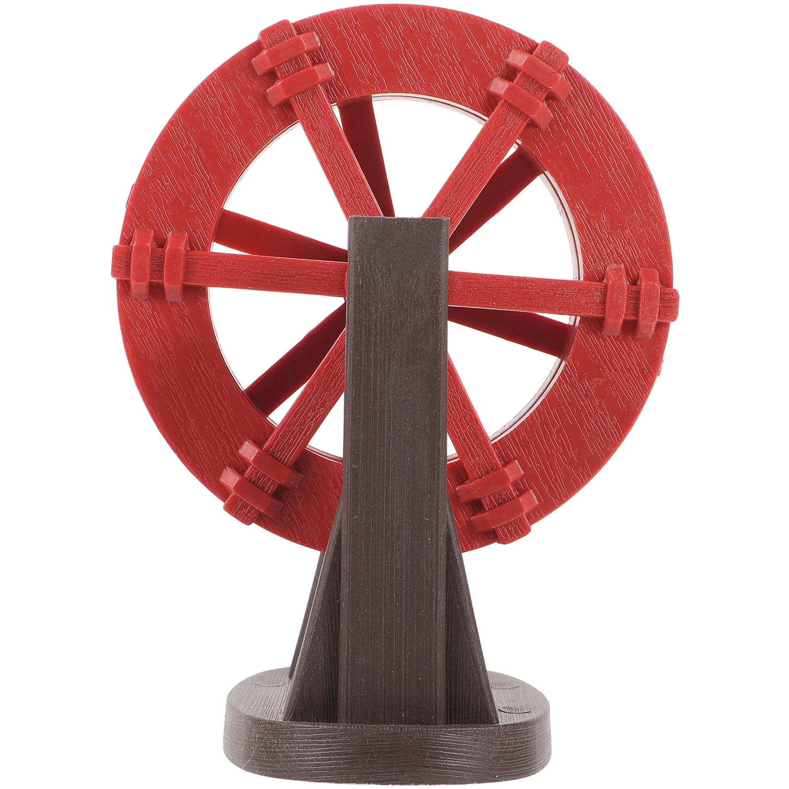 

Water Wheel Decorative Accessories Miniature Simulation Waterfall Fountain Zen Garden Home Office Pond Ornament Scene