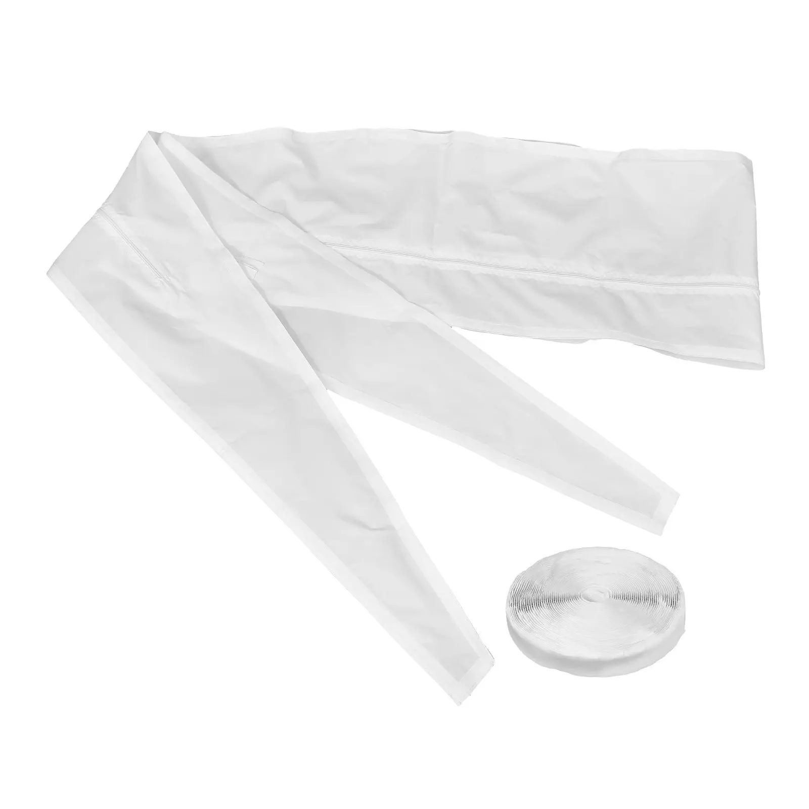 Ac Window Sealing Cloth Adjustable Drawstring Waterproof Air Conditioner Seal for Portable Unit Comfortable Airflow Control