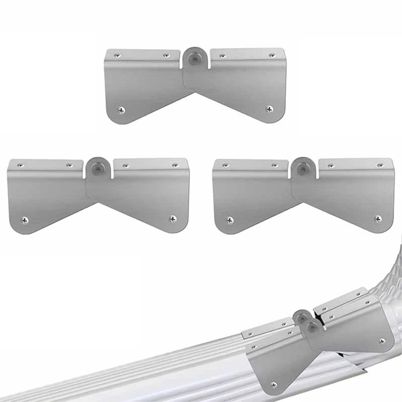 Charnière de Bec d'Extension de Gouttière, Accessoire de Remplacement, Rabattable, Lot de 3