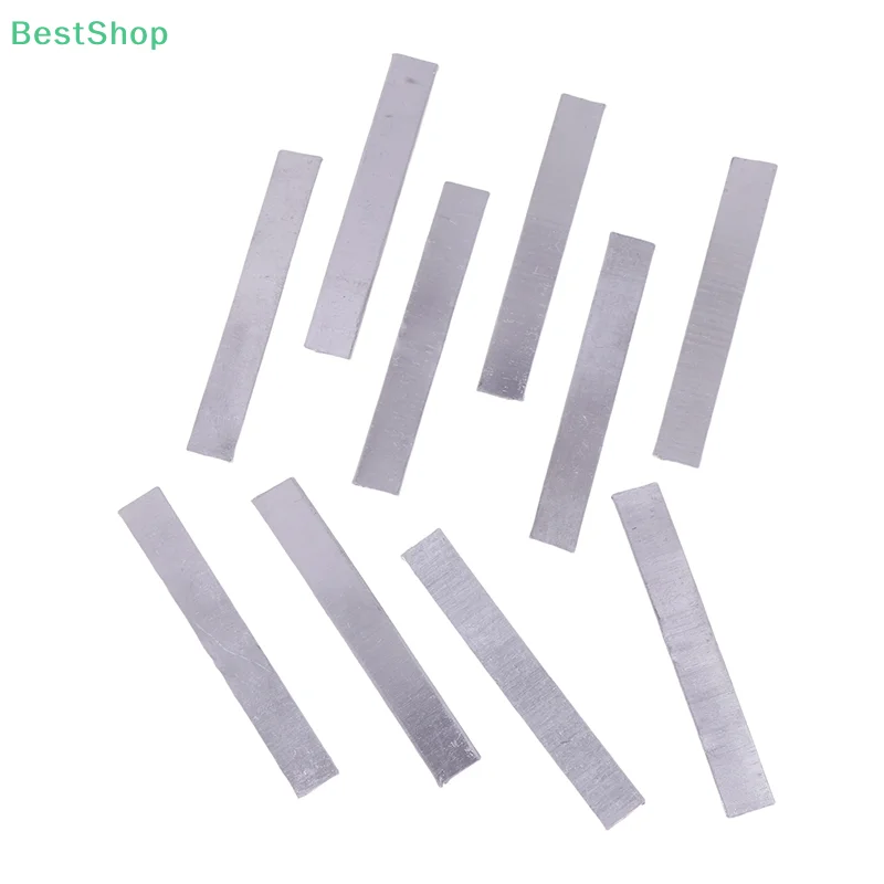 10pcs Flexible Foldable Aquarium Plant Weights - Durable Bendable Metal Strips For Secure Plant Anchors For Fish Tank