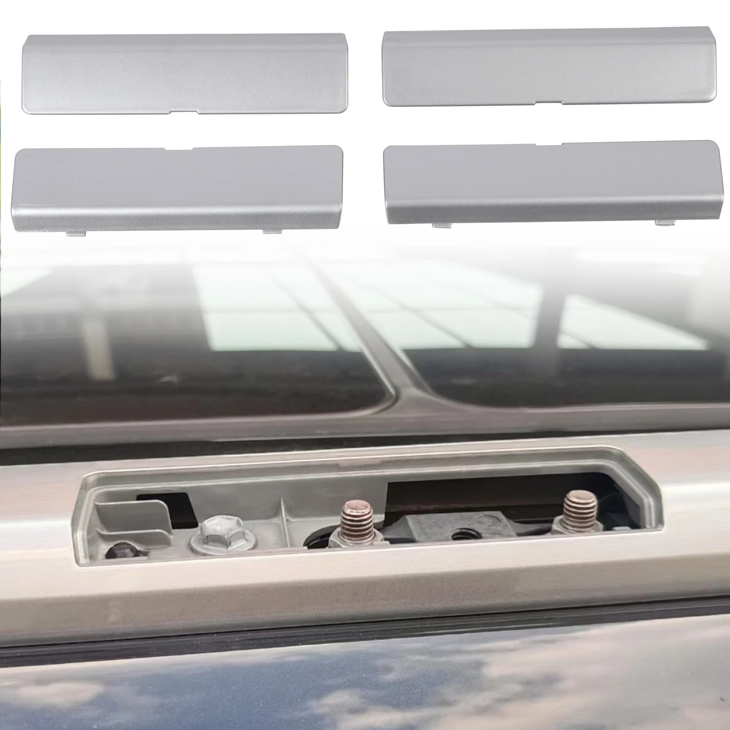 for Toyota Highlander 2020 2021 2022 2023 2024 Plastic Roof Rails Racks Cap Cover Shell 4PCS