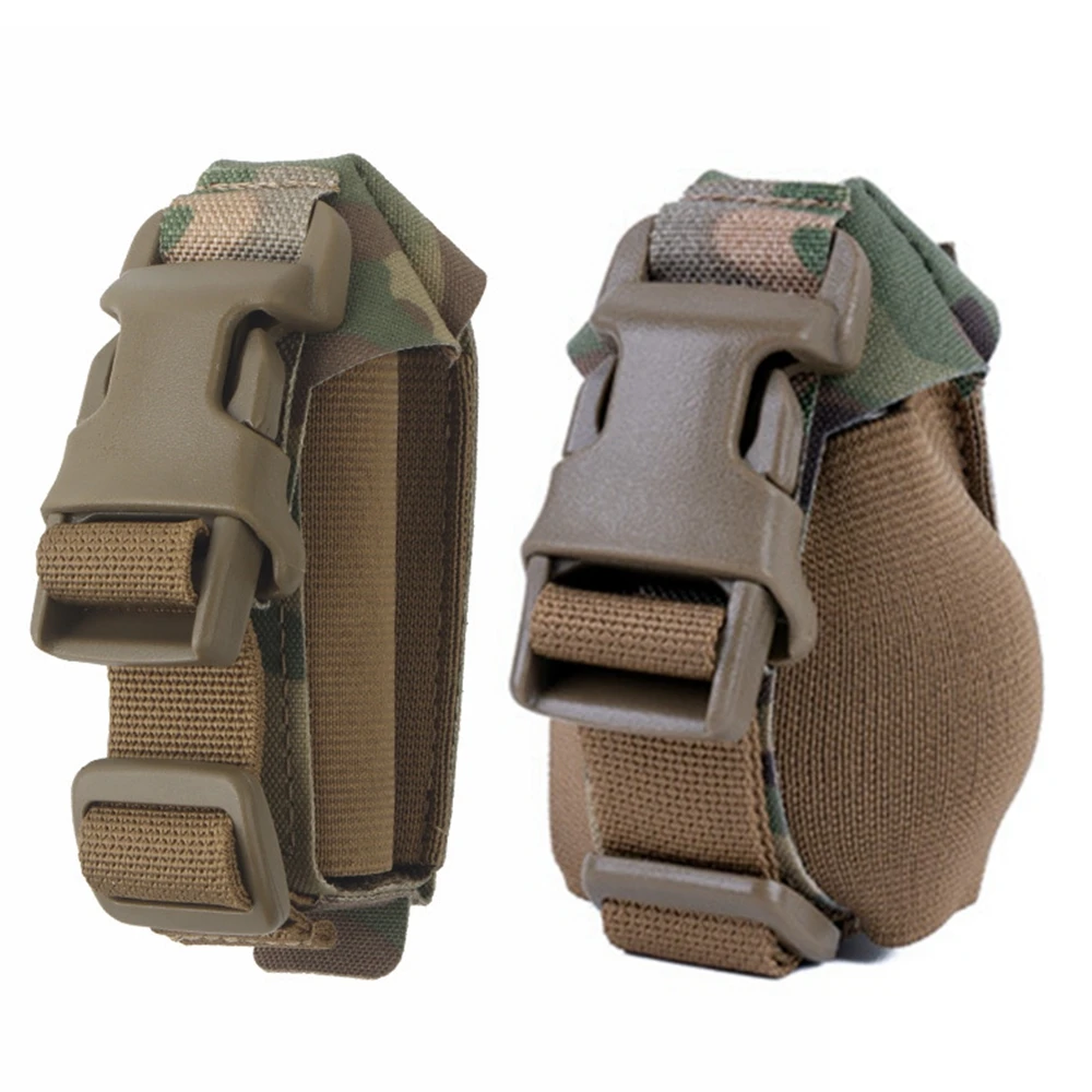 M67 Flexible Grenade Pouch Storage Bag Tactical Plate Carrier Molle Tool Equipment Mini Elastic Fixed Pocket Grenade Holder